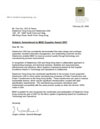 Micro Systems letter for the award